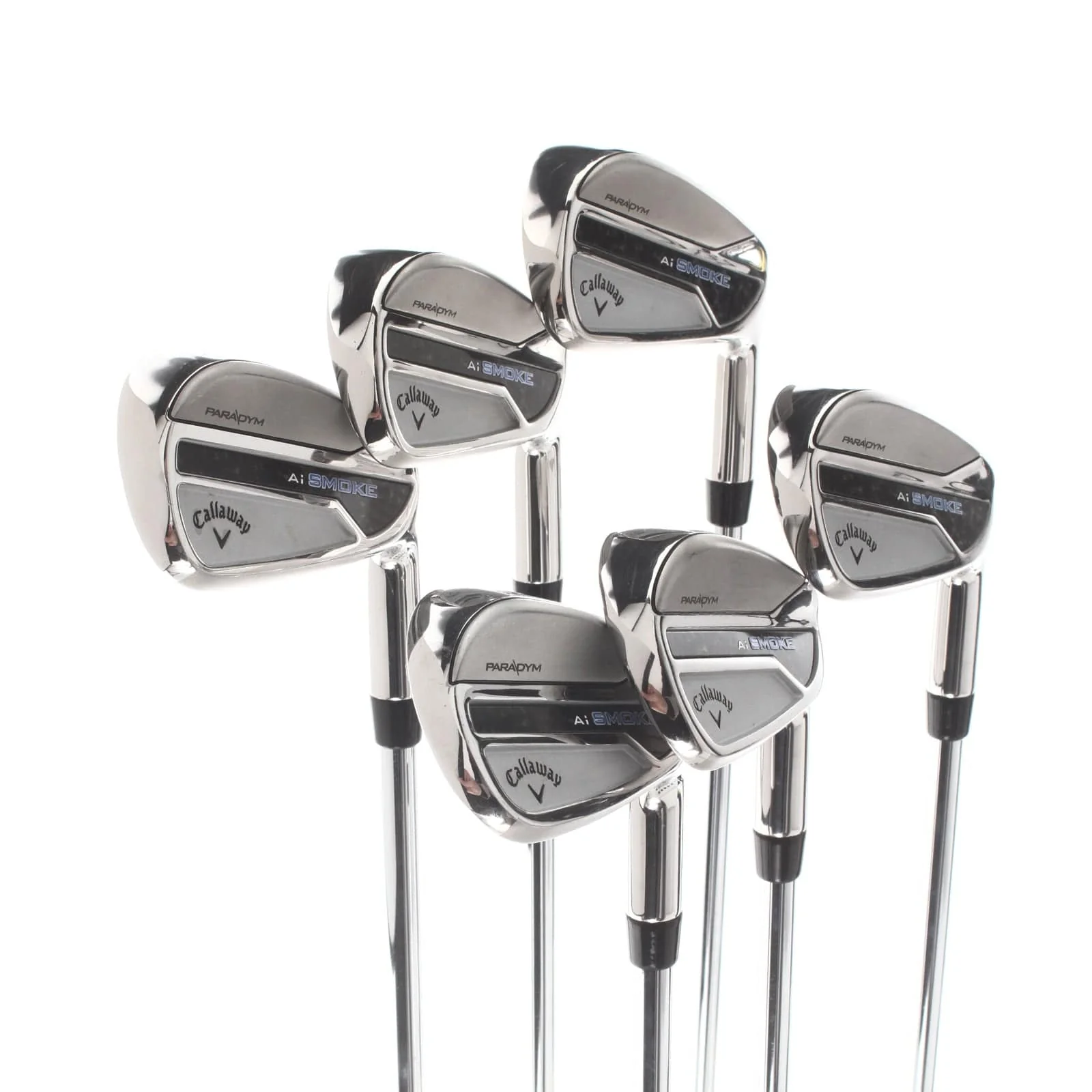 Callaway Ai-Smoke Steel Mens Right Hand Irons 5-PW Regular - Elevate MPH 95 - Image 2