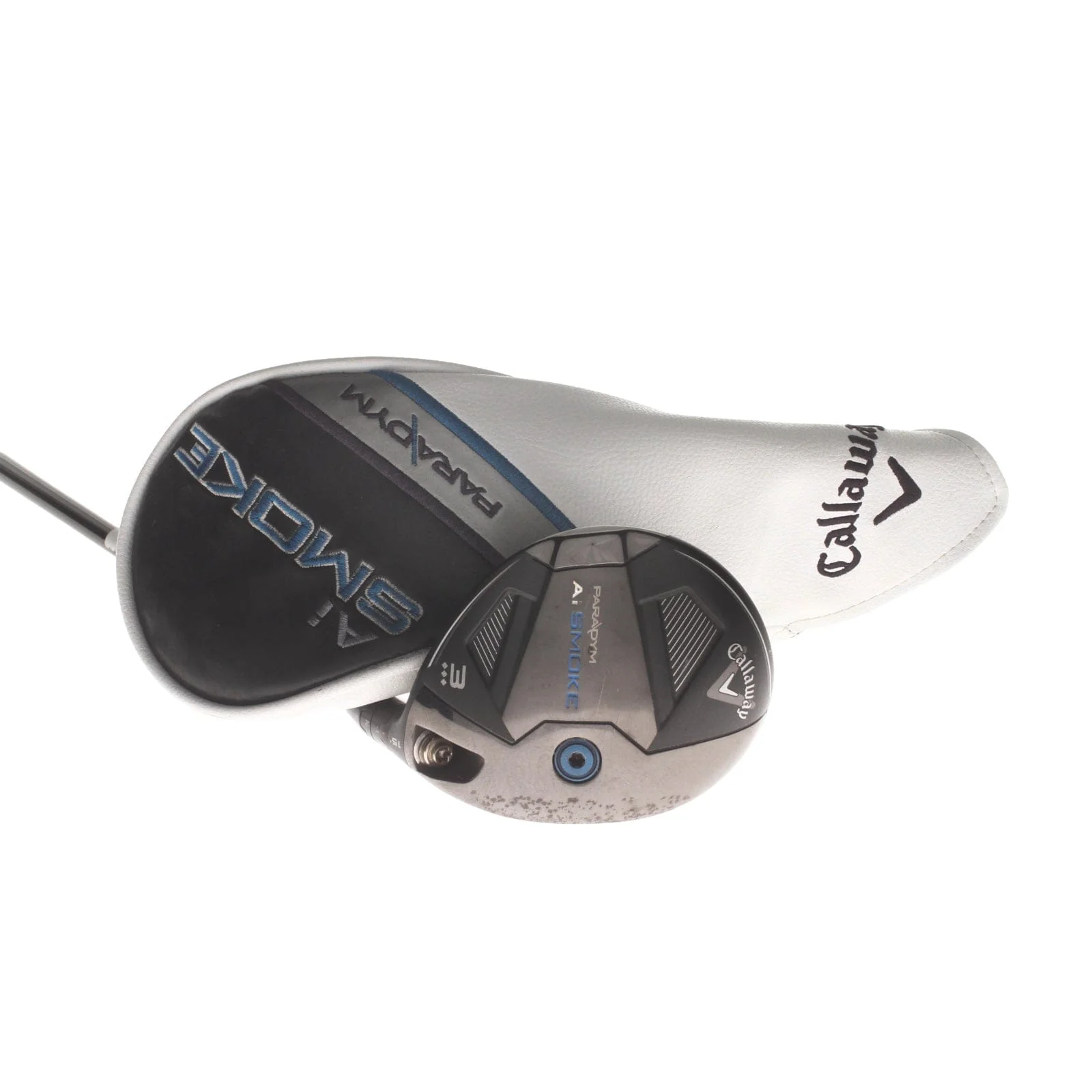 Callaway Ai Smoke TD Graphite Mens Right Hand Fairway 3 Wood 15* Stiff - Denali Black 70g