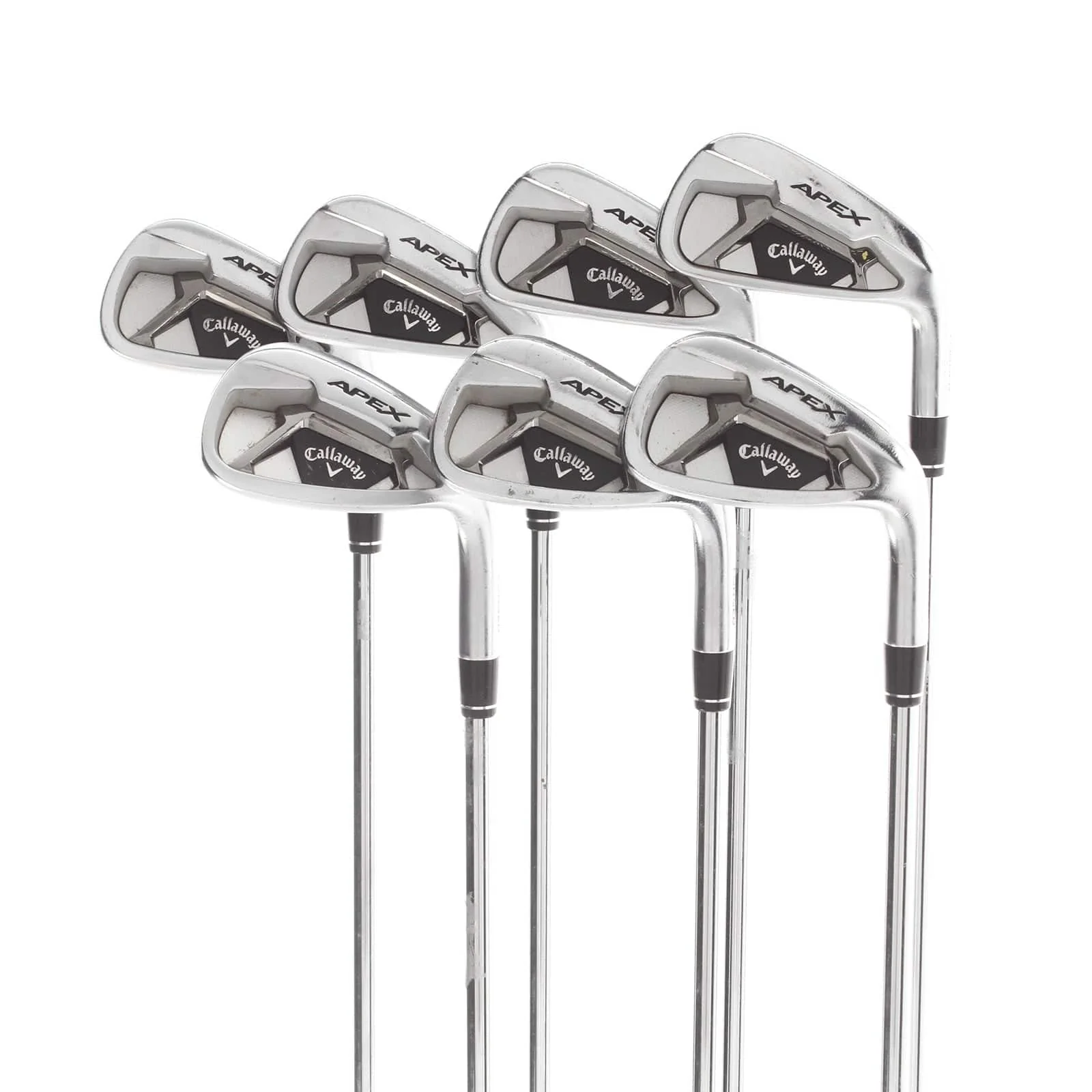 Callaway Apex 21 Steel Mens Right Hand Irons 5-AW Regular - KBS Max 80
