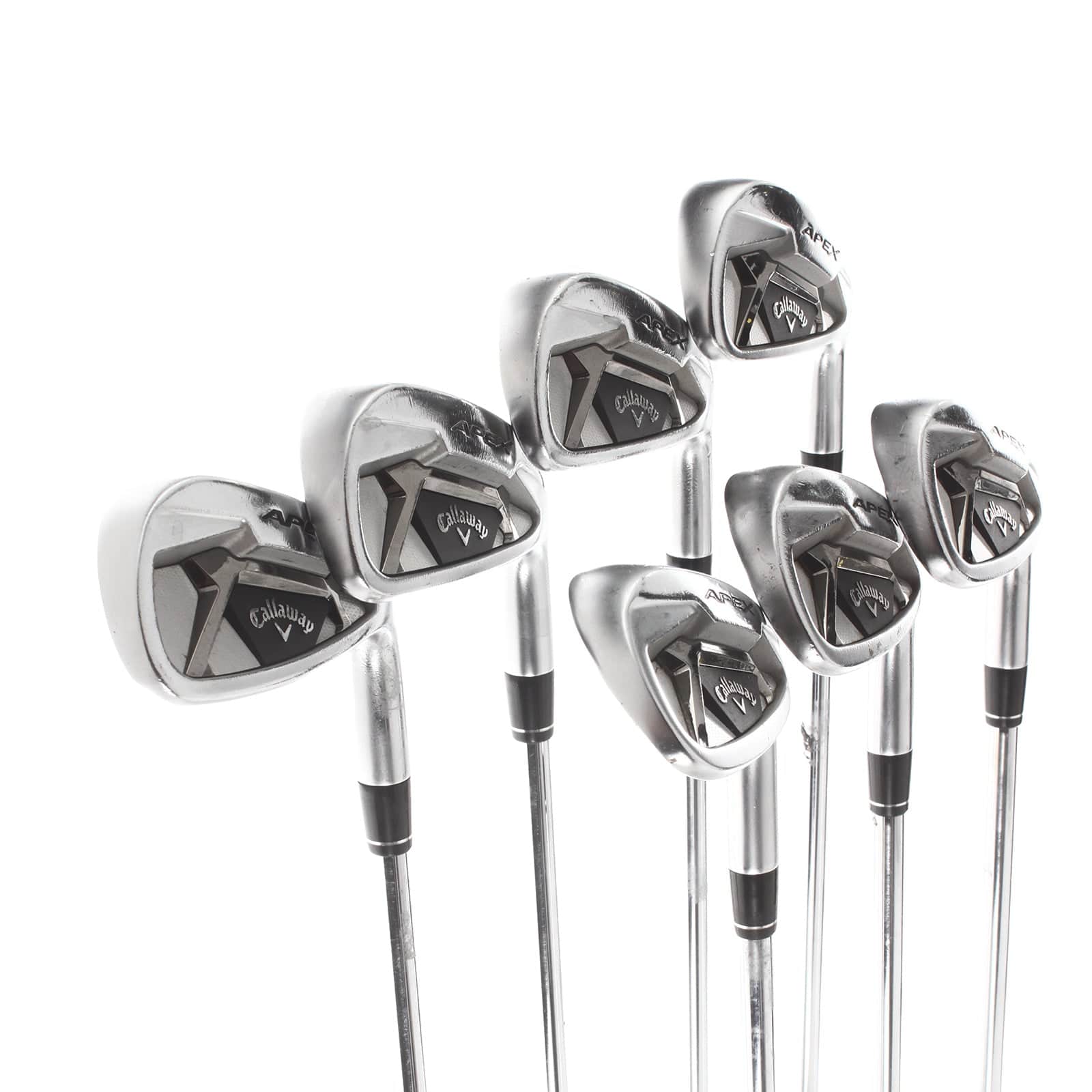 Callaway Apex 21 Steel Mens Right Hand Irons 5-AW Regular - KBS Max 80 - Image 2