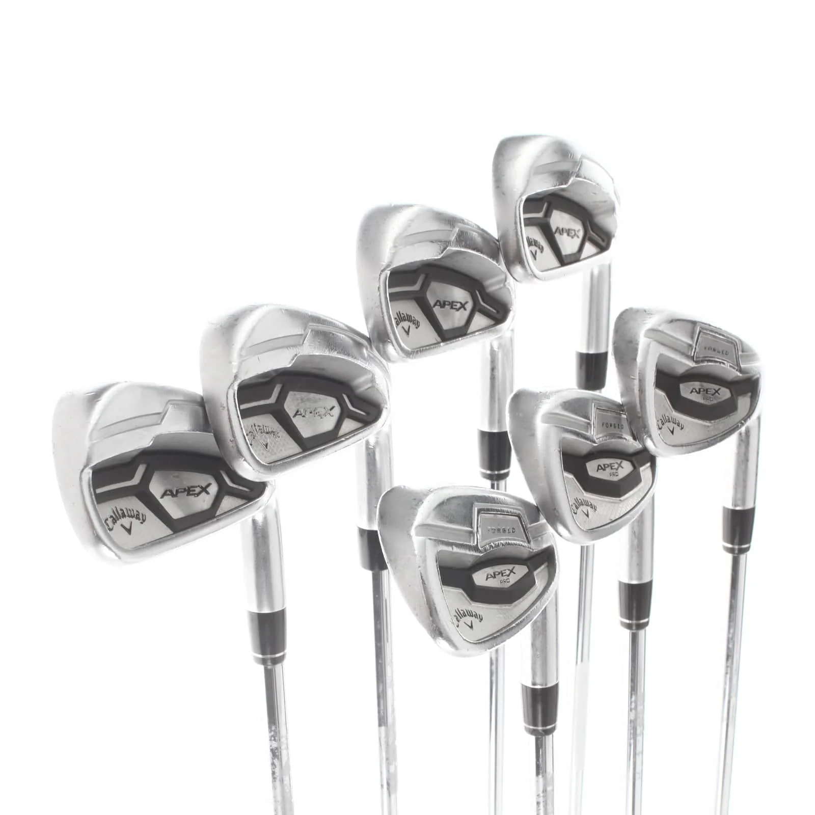 Callaway Apex CF16 Steel Mens Right Hand Irons 4-PW Stiff - True Temper XP95 - Image 2