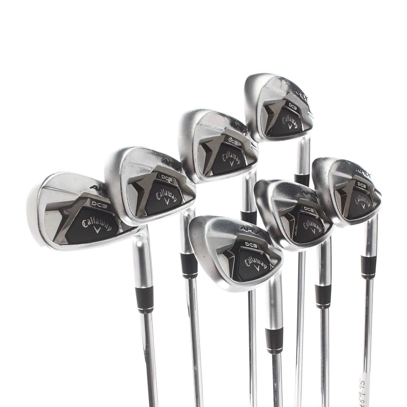 Callaway Apex DCB Steel Mens Right Hand Irons 5-AW Regular - True Temper Elevate 85 - Image 2