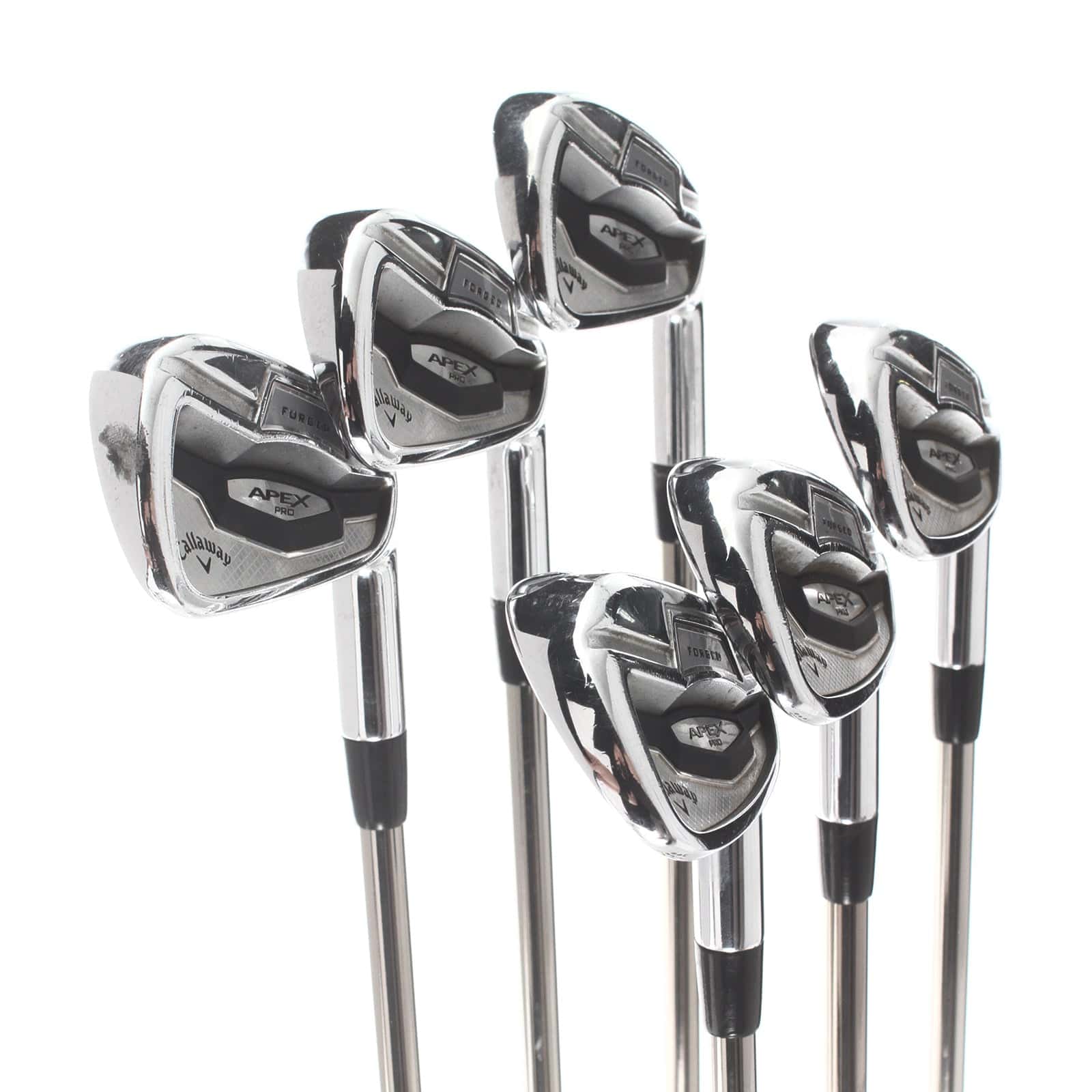 Callaway Apex Pro 16 Graphite Mens Right Hand Irons 5-PW Regular - Recoil ESX 460 F3 - Image 2