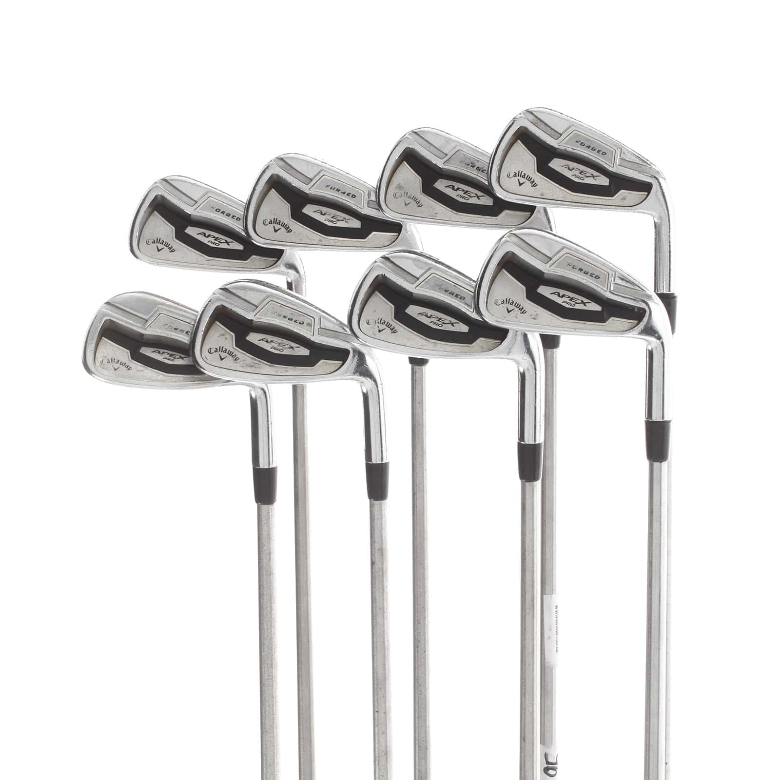 Callaway Apex Pro 2016 Steel Mens Right Hand Irons 3-PW Stiff - KBS Tour C-Taper 120