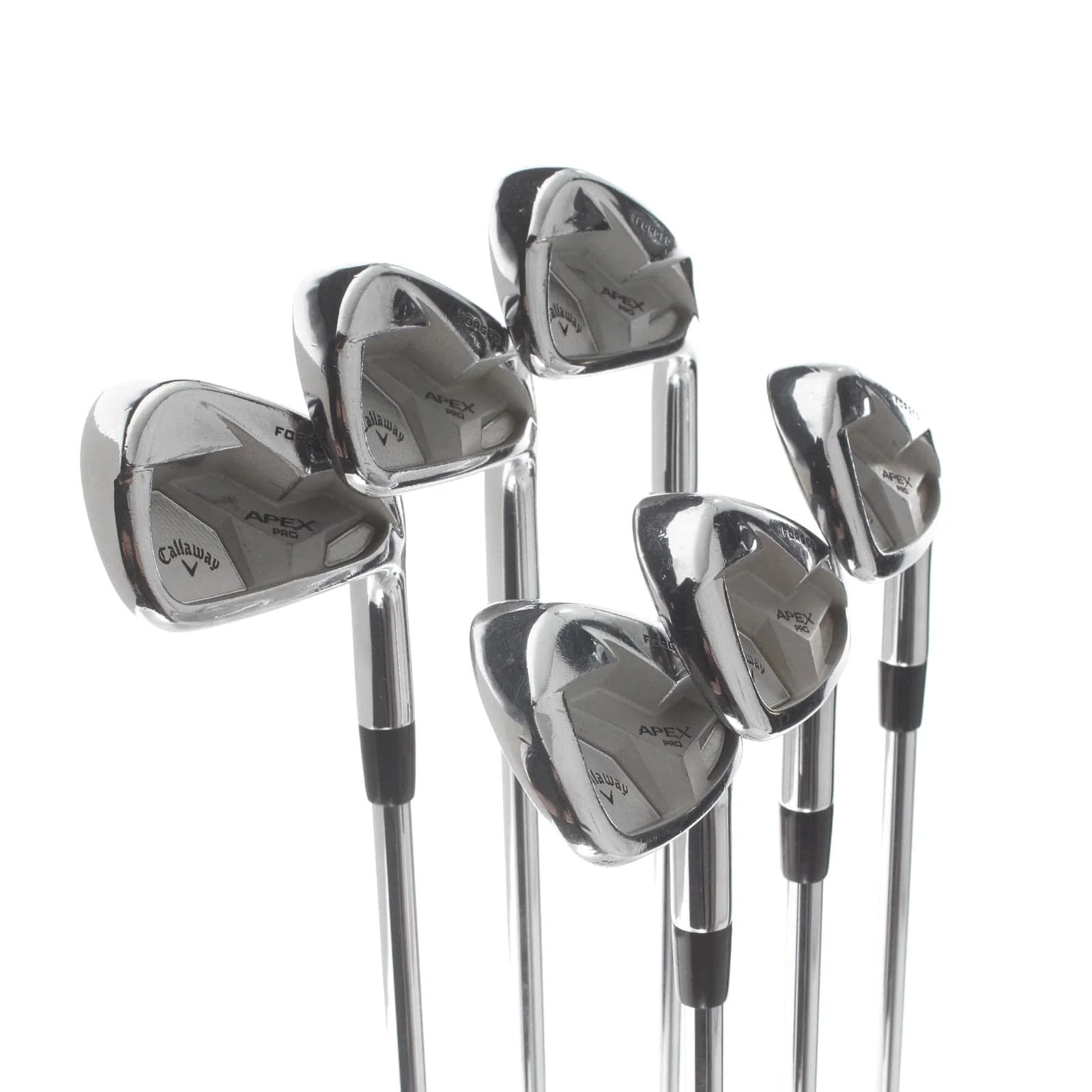 Callaway Apex Pro Forged Steel Mens Right Hand Irons 5-PW Stiff - Dynamic Gold Mid 115 - Image 2