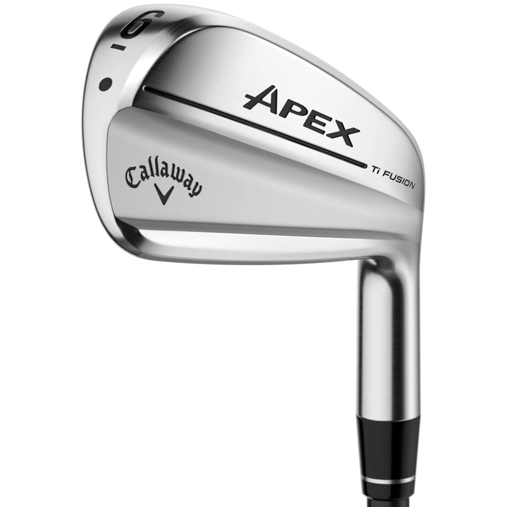 Callaway Apex Ti Fusion Chrome Plated Single Irons - Steel - Image 6