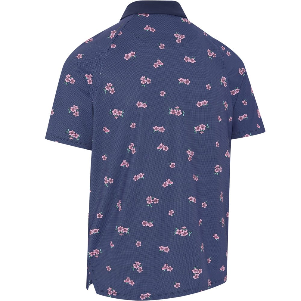 Callaway Azalea Gingham Polo Shirt - Peacoat - Image 2