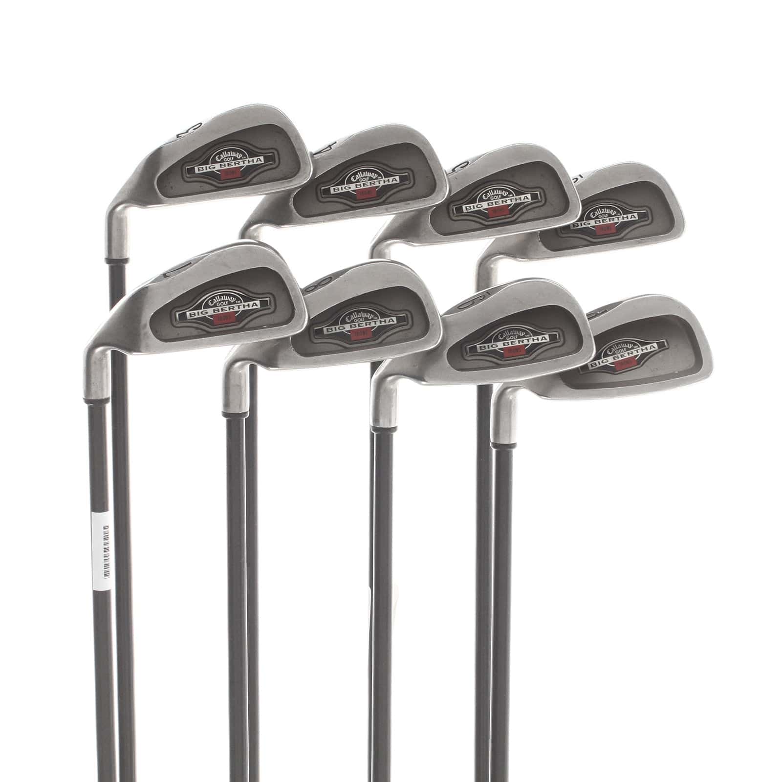 Callaway Big Bertha 1996 Graphite Mens Left Hand Irons 3-PW Regular - RCH 96