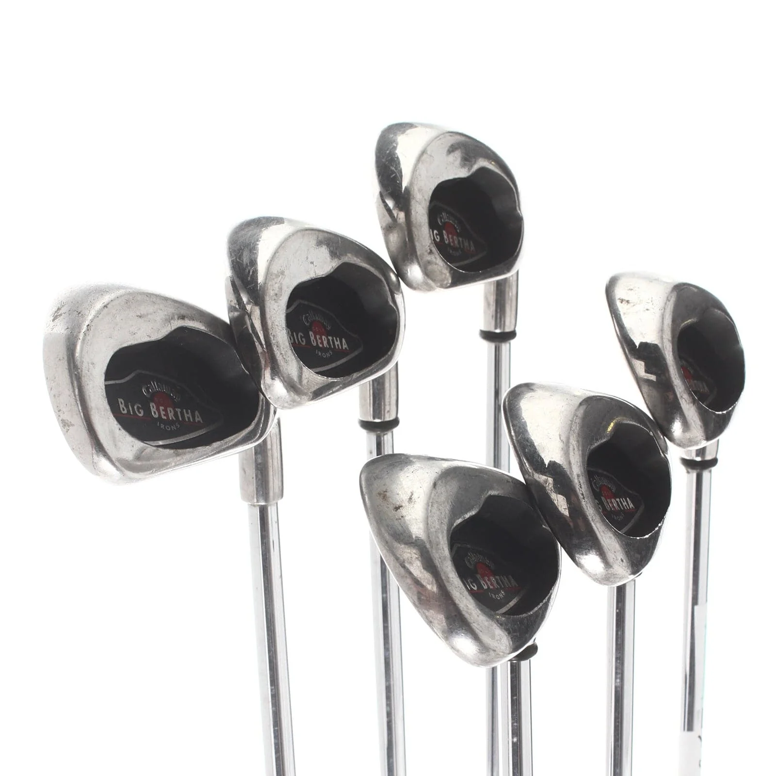 Callaway Big Bertha 2004 Steel Mens Right Hand Irons 5-PW Uniflex - Callaway - Image 2