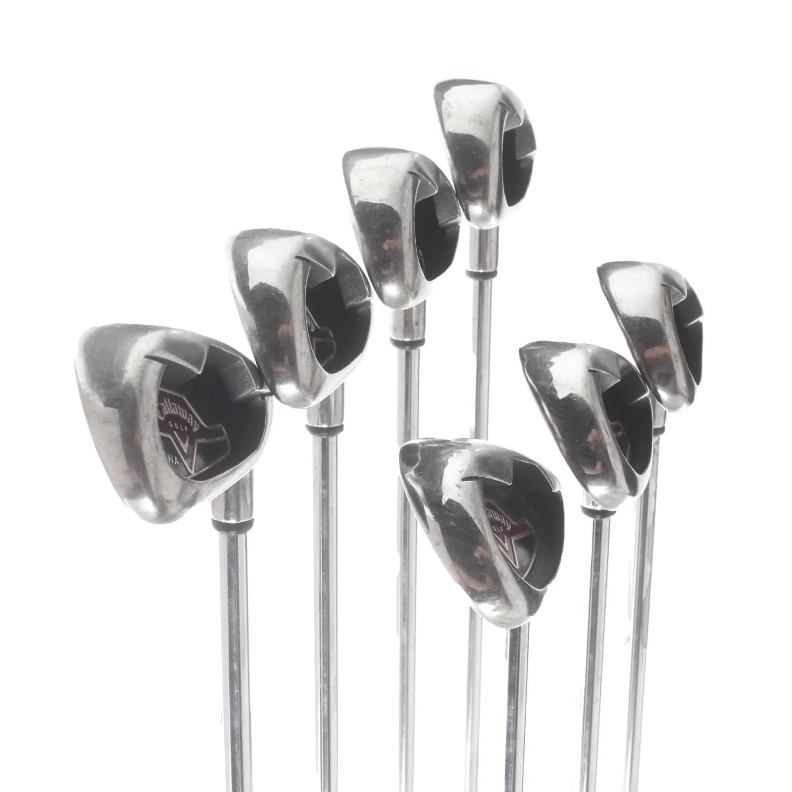 Callaway Big Bertha 2006 Steel Mens Right Hand Irons 4-PW Uniflex - Callaway - Image 2
