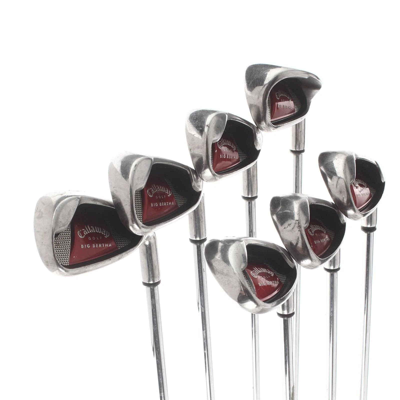 Callaway Big Bertha 2008 Steel Mens Right Hand Irons 5-SW Uniflex - - Image 2