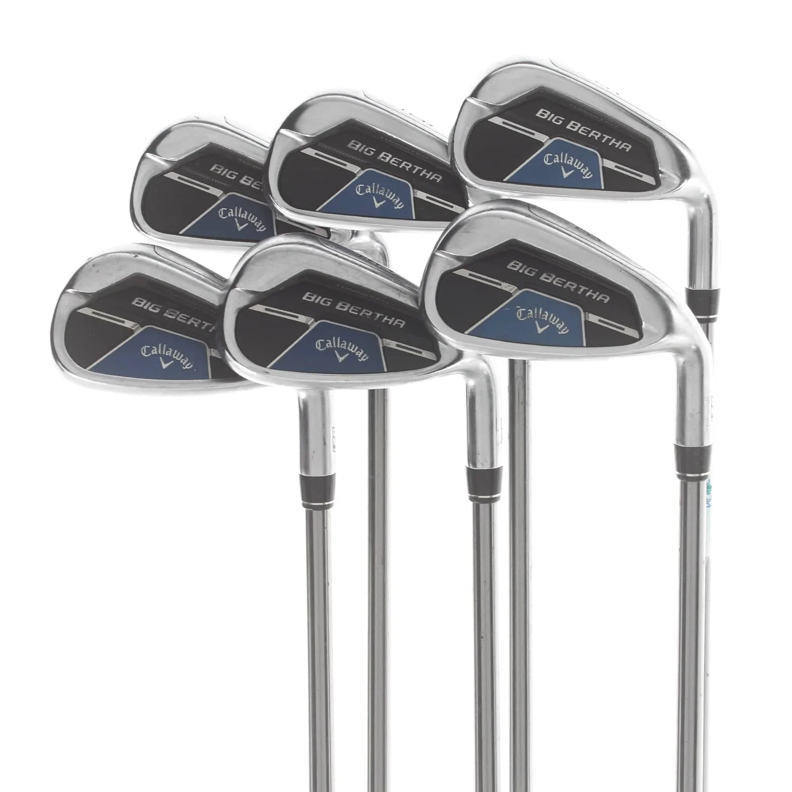 Callaway Big Bertha B21 Graphite Mens Right Hand Irons 5-PW Senior - Callaway RCH 65