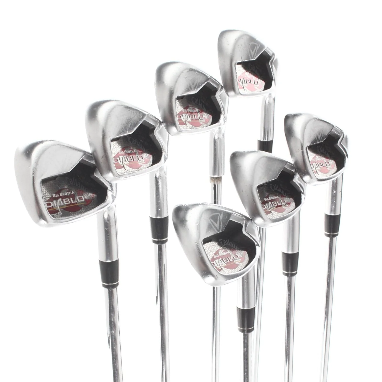 Callaway Big Bertha Diablo Forged Steel Mens Right Hand Irons 4-PW Regular - NS Pro - Image 2