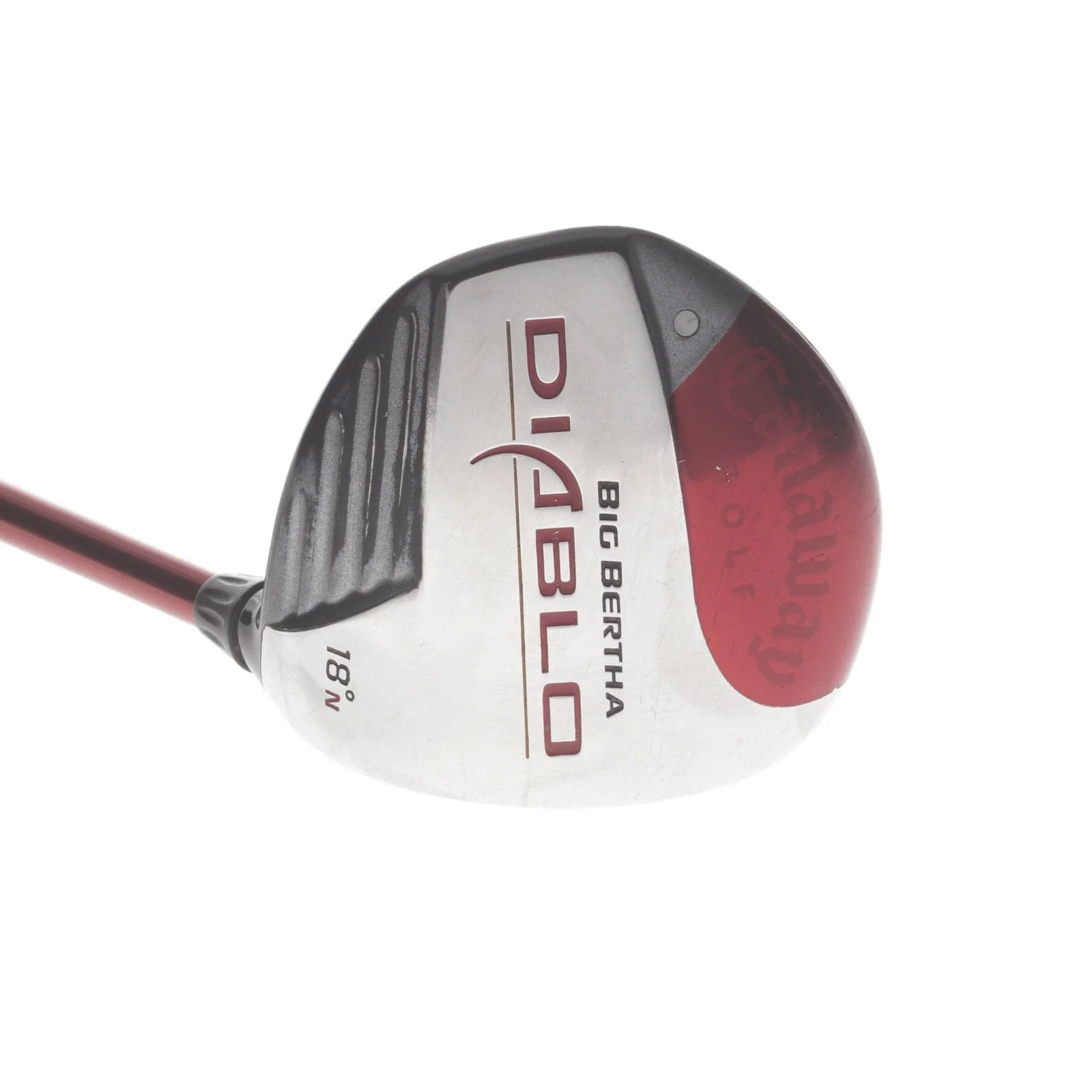 Callaway Big Bertha Diablo Graphite Mens Right Hand Fairway 5 Wood 18* Stiff - Callaway Diablo 60g