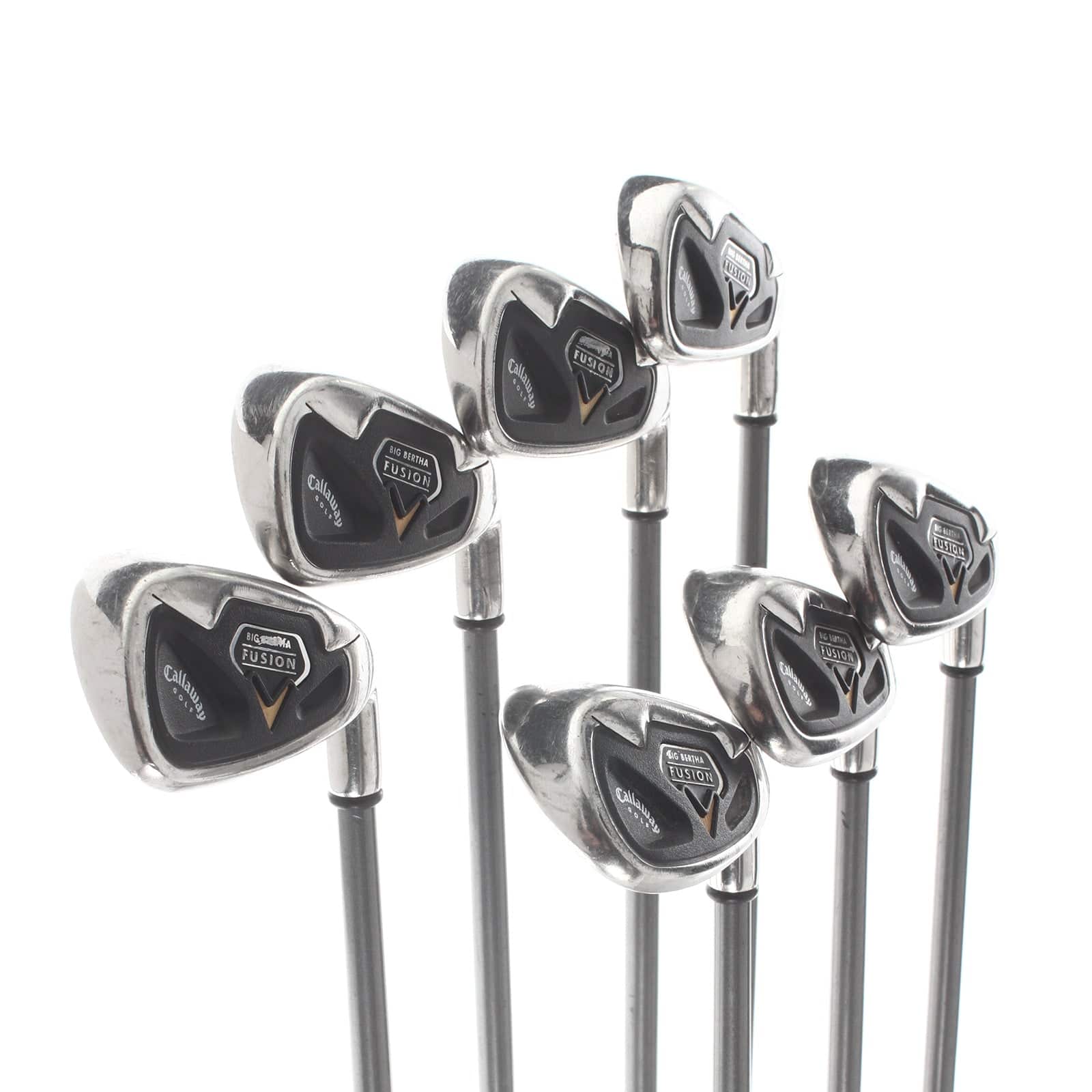 Callaway Big Bertha Fusion Graphite Ladies Right Hand Irons 4-SW Ladies - Callaway RCH - Image 2