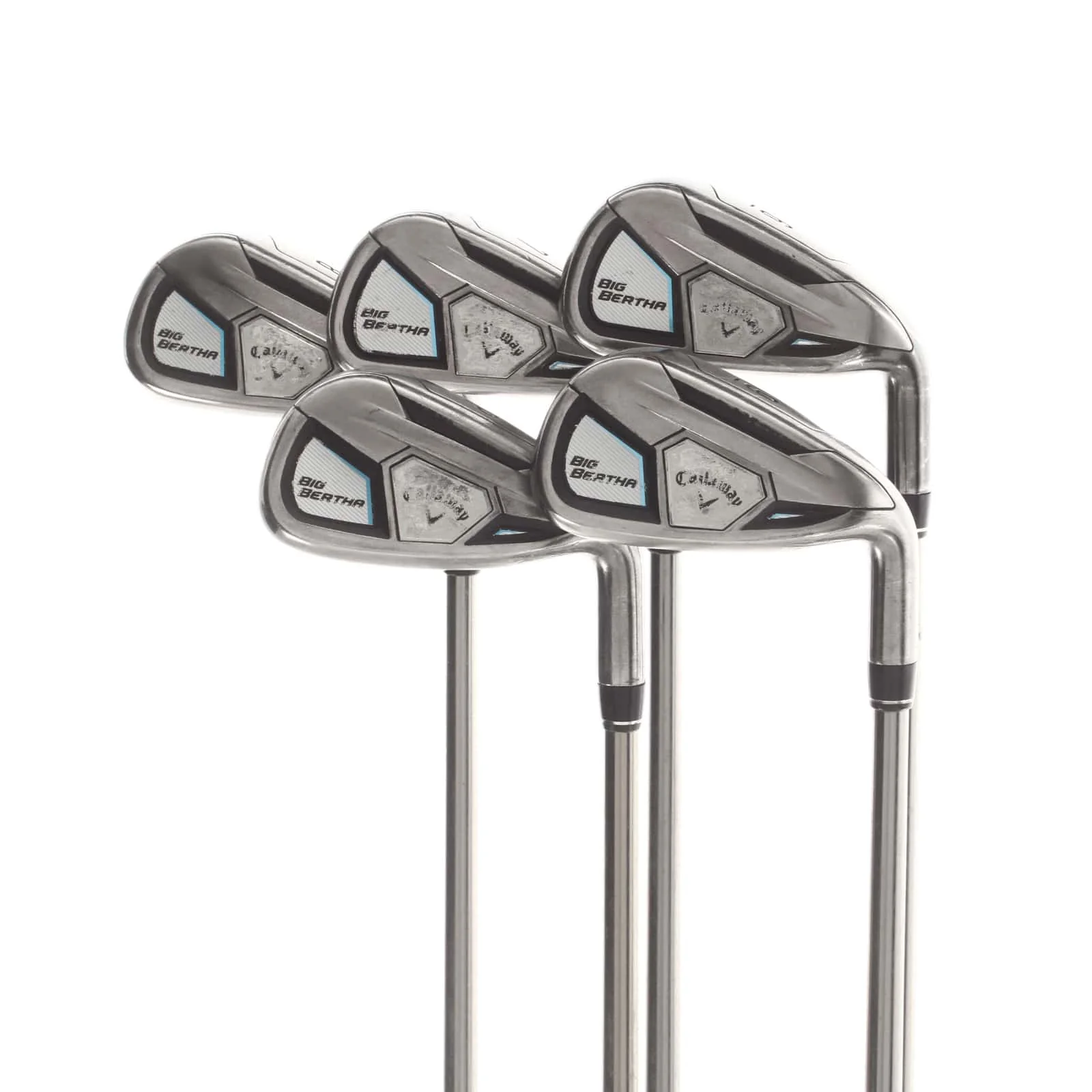 Callaway Big Bertha Graphite Ladies Right Hand Irons 6-PW Ladies - UST Mamiya Recoil 450 F1