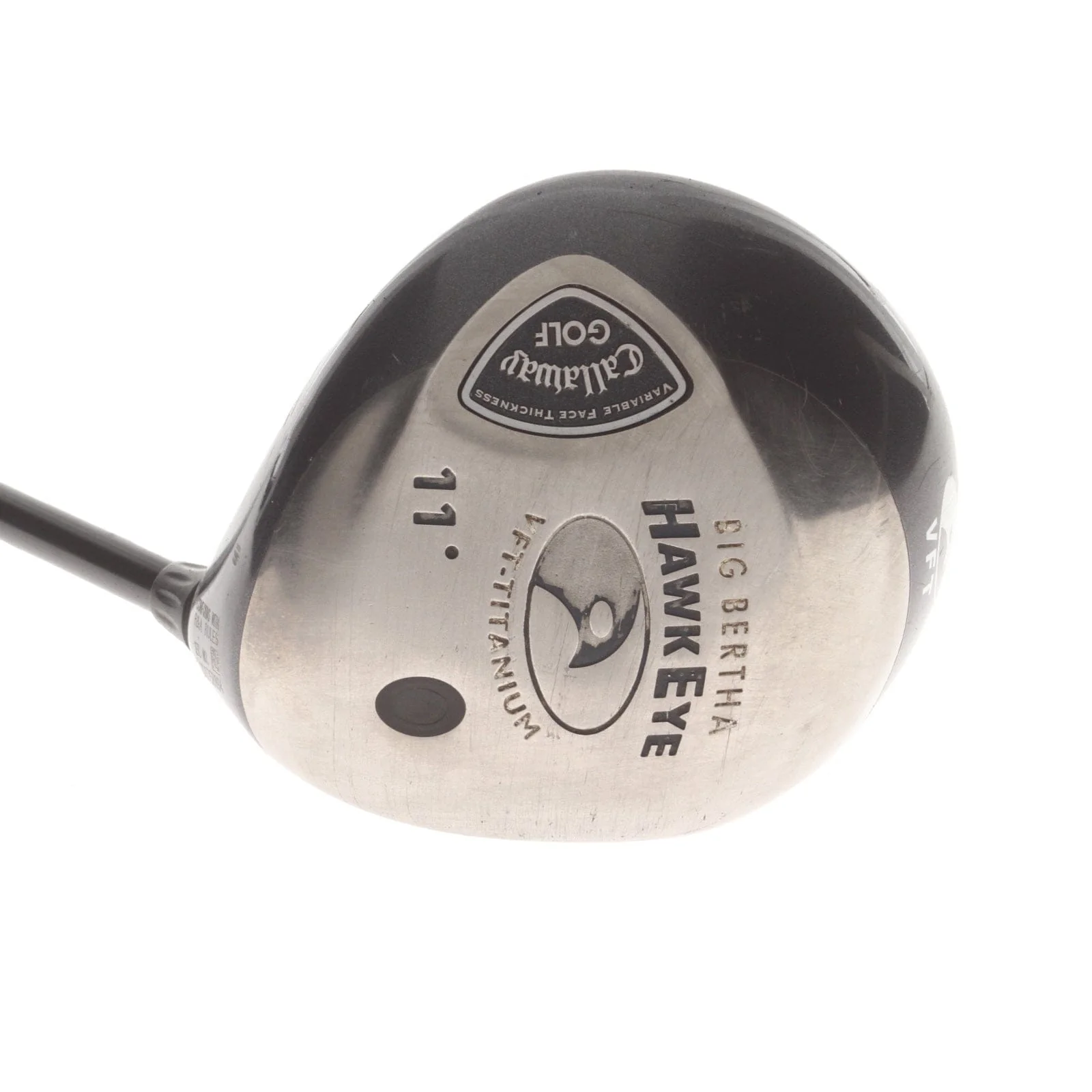 Callaway Big Bertha Hawkeye Graphite Mens Right Hand Driver 11* Regular - Big Bertha System 60 - Image 2