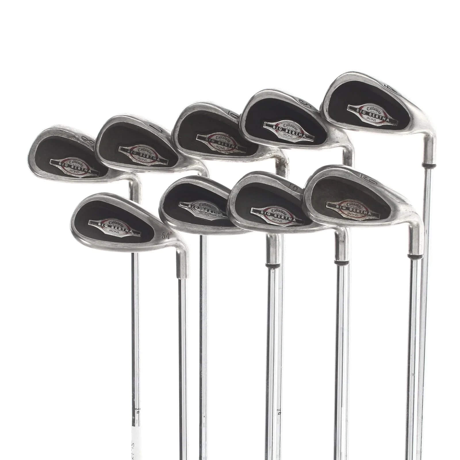 Callaway Big Bertha Steel Mens Right Hand Irons 4-LW Regular - Callaway
