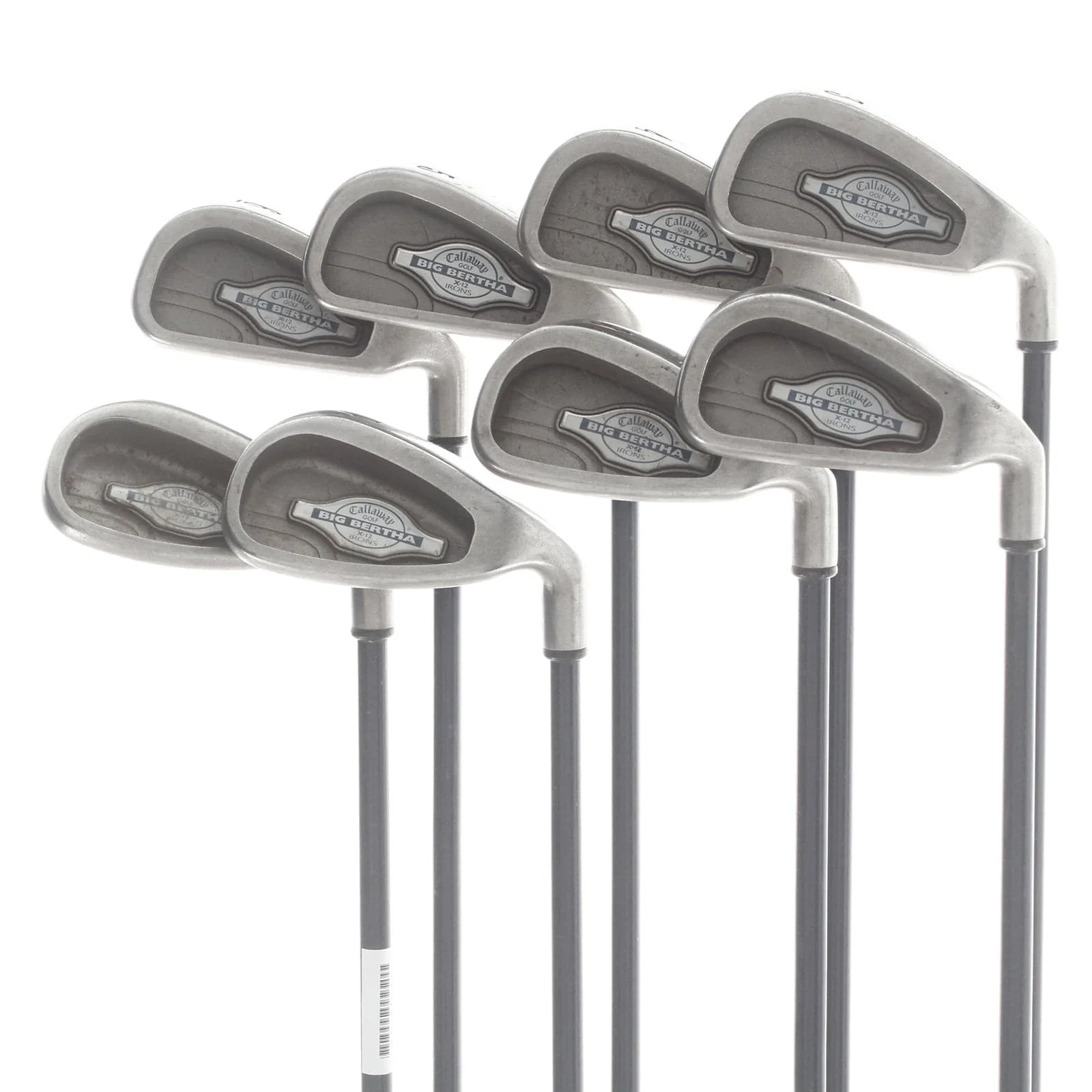 Callaway Big Bertha X-12 Graphite Mens Right Hand Irons 3-SW Regular - RCH 99