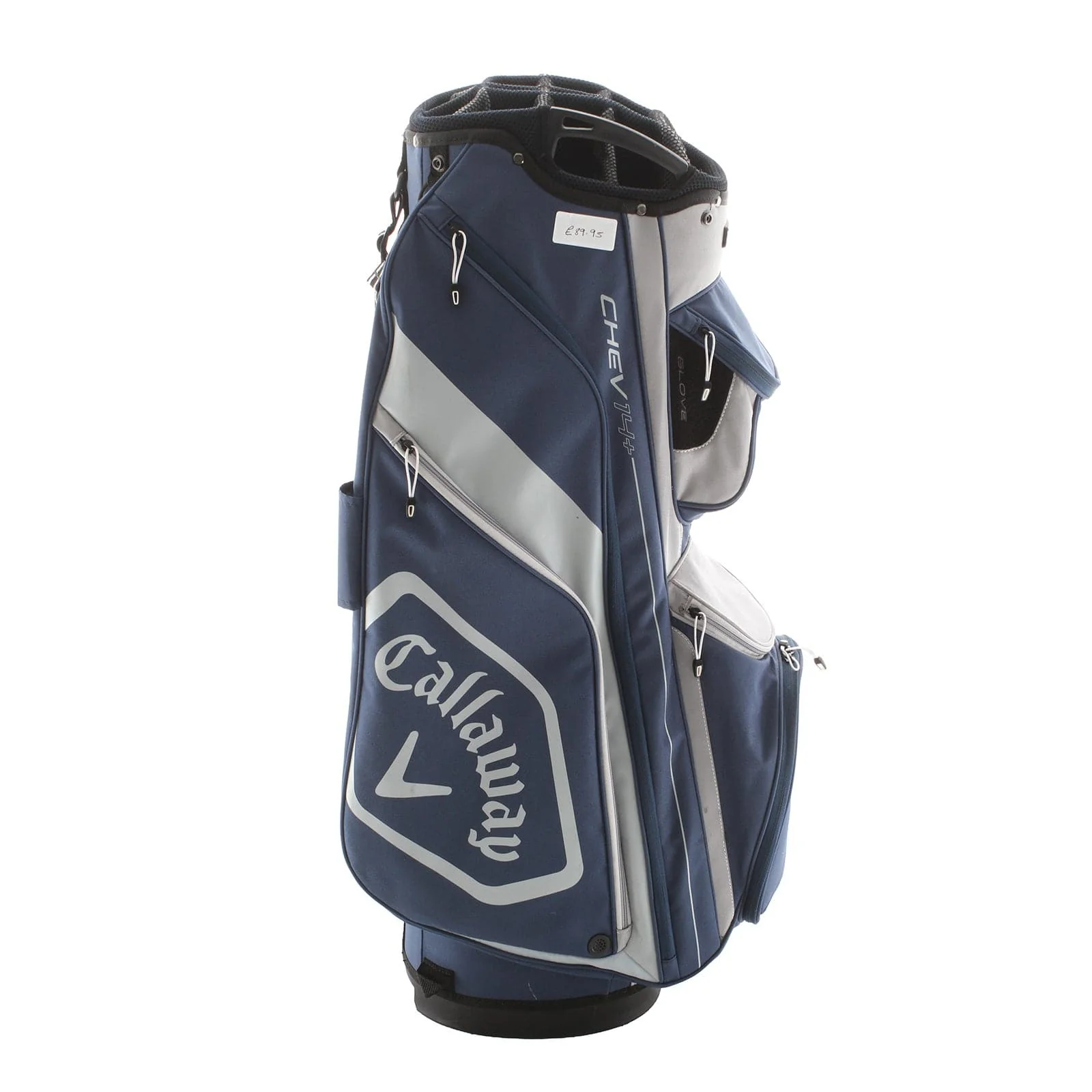 Callaway Chev 14+ Cart Bag - Blue/Grey - Image 3