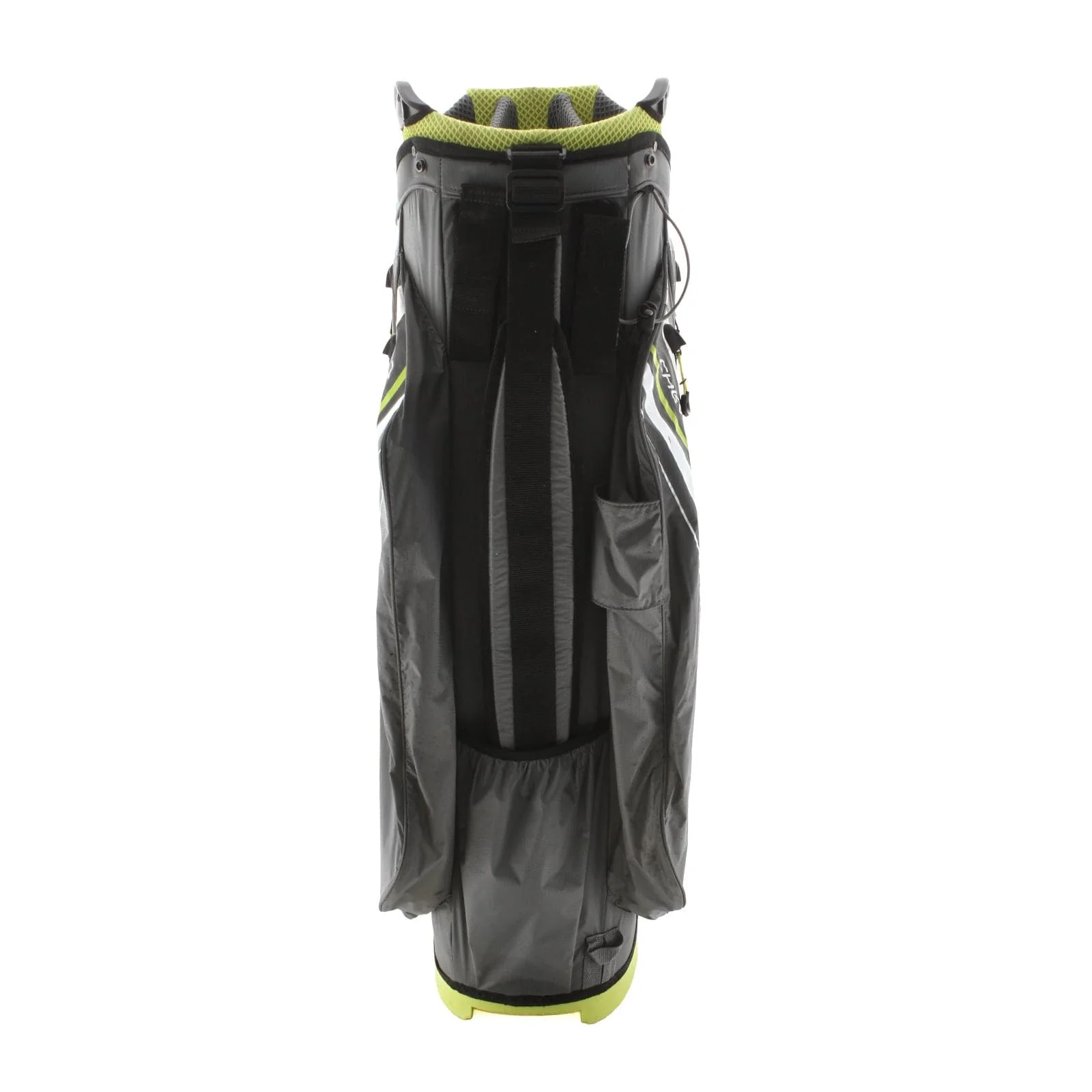 Callaway Chev 14 Dry Cart Bag - Grey/White/Lime - Image 5