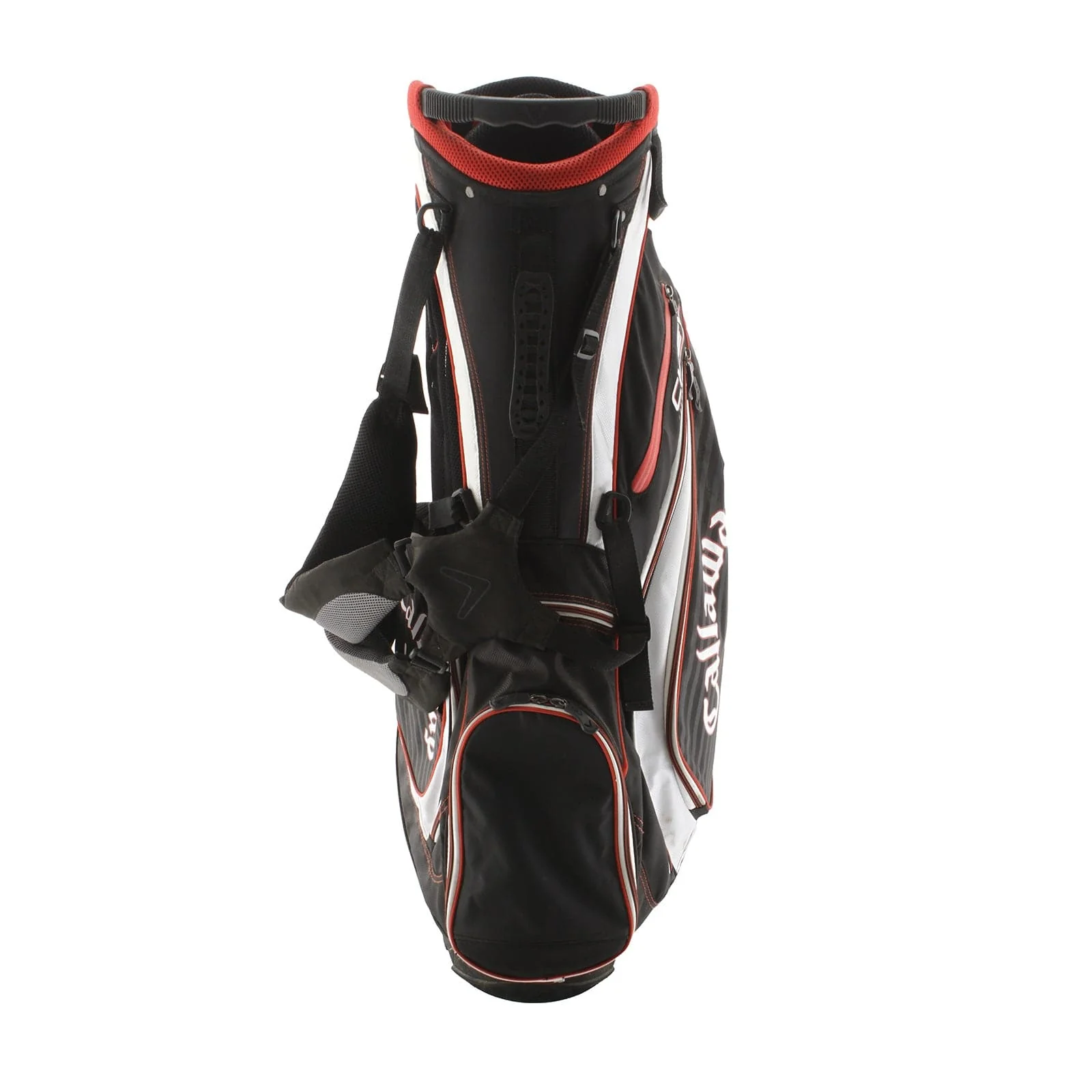 Callaway Chev Stand Bag - Black/White/Red - Image 5