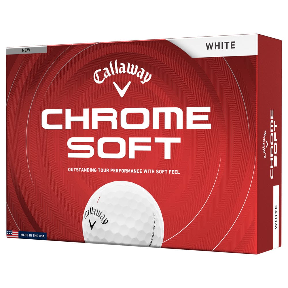 Callaway Chrome Soft Golf Balls - White - 12 Pack - Image 6