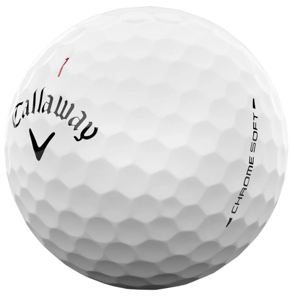 Callaway Chrome Soft Golf Balls - White - 12 Pack - Image 3