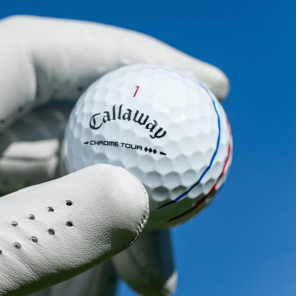 Callaway Chrome Tour Triple Diamond Triple Track Golf Balls - White - 12 Pack - Image 6