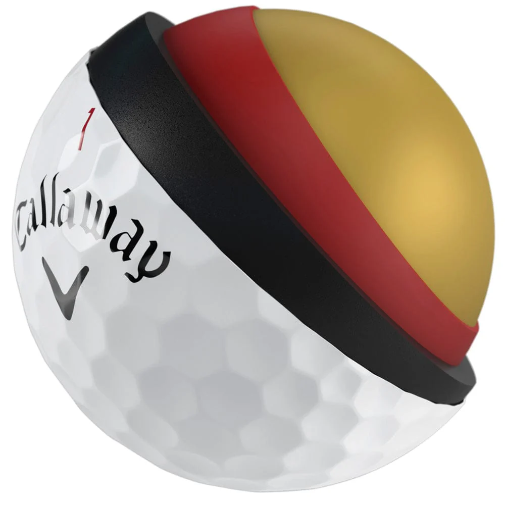 Callaway Chrome Tour Golf Balls - White - 3 Sleeve - Image 3