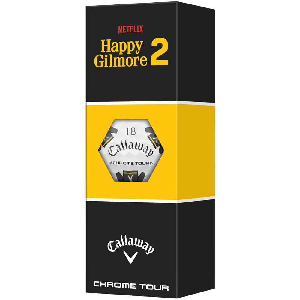 Callaway Chrome Tour Happy Gilmore 2 "It's All In the Hips" Golf Balls - 12 Pack - Image 4