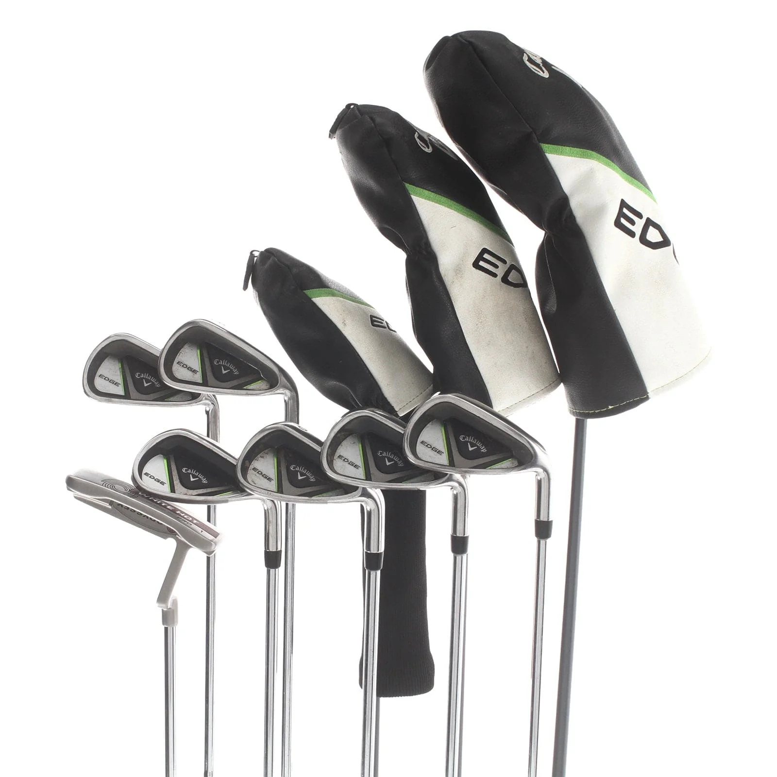 Callaway Edge Green Steel/Graphite Mens Right Hand Package Set Regular -