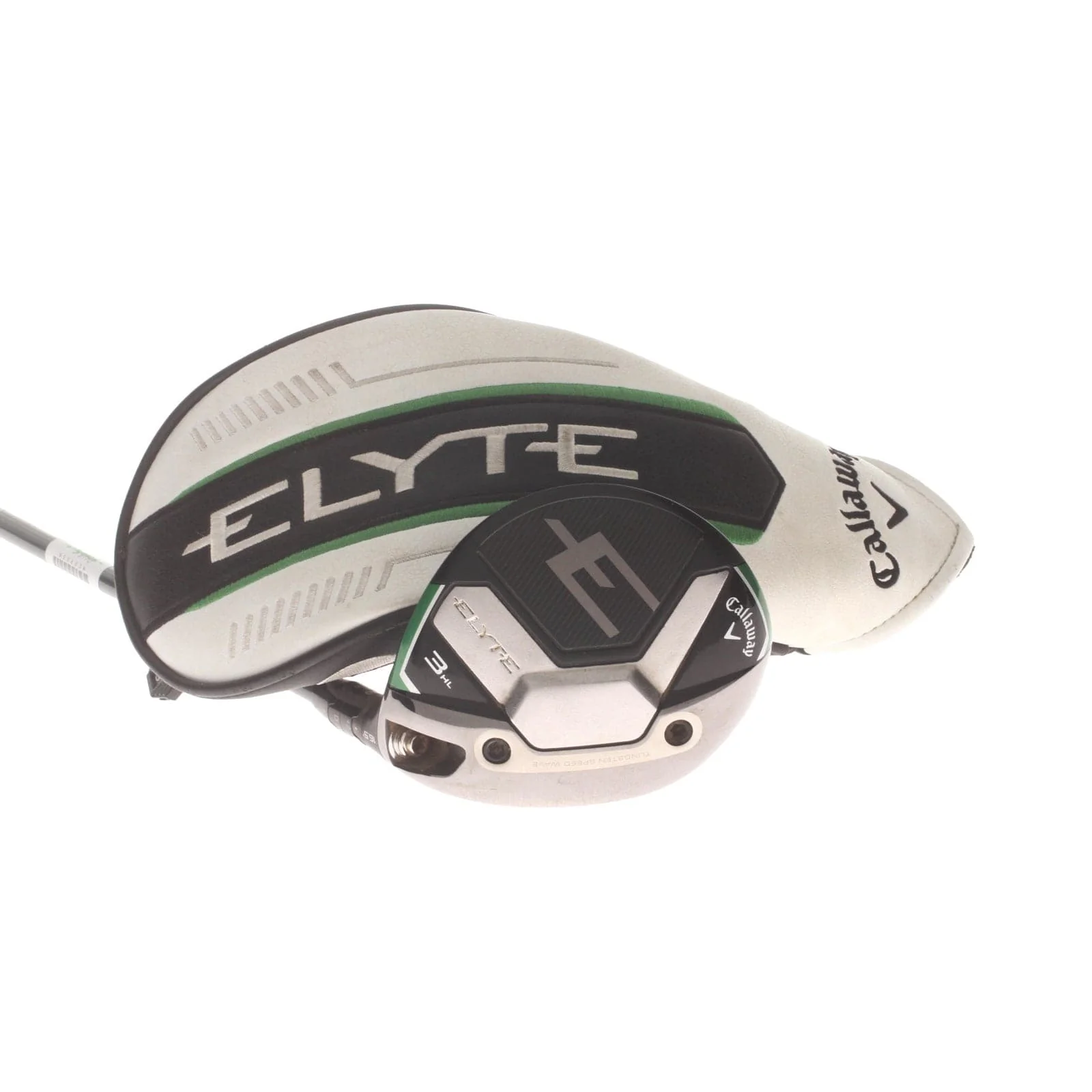Callaway Elyte Graphite Mens Right Hand Fairway 3 Wood HL 16.5* Stiff - Denali Charcoal 60g 6.0