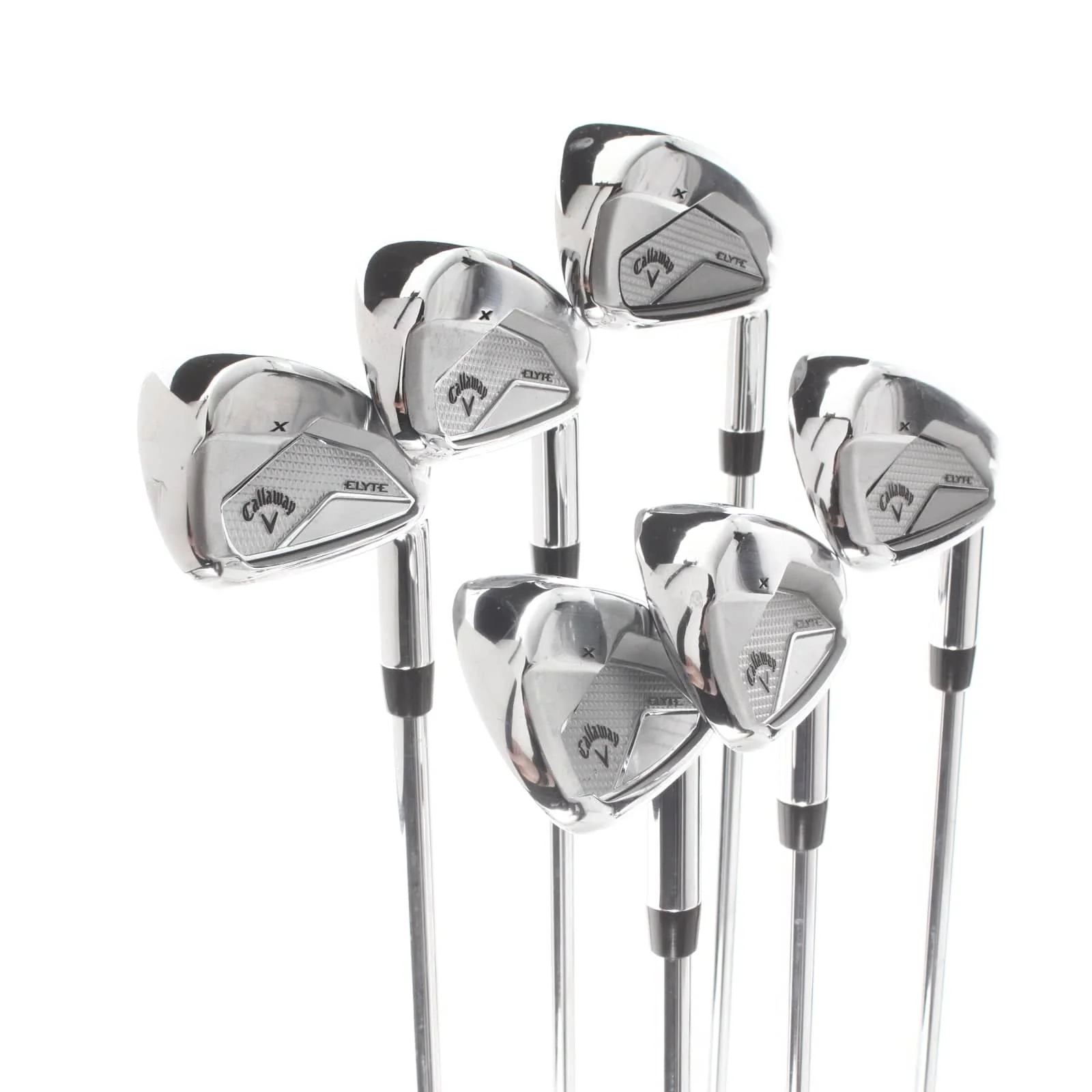 Callaway Elyte X Steel Mens Right Hand Irons 5-PW Regular - True Temper Vector 80 - Image 2