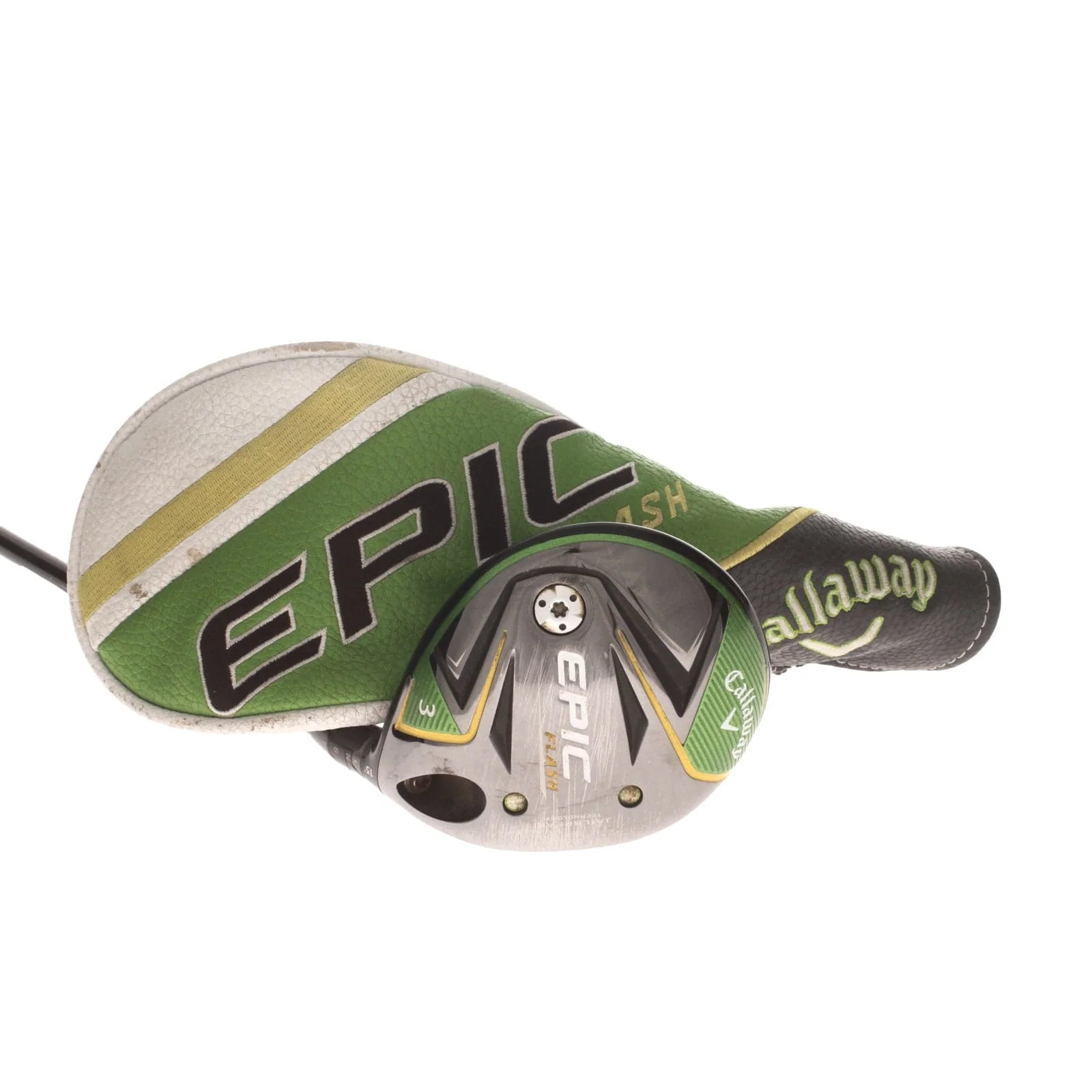 Callaway Epic Flash Graphite Mens Right Hand Fairway 3 Wood 15* Stiff - Tensei AV Blue 75