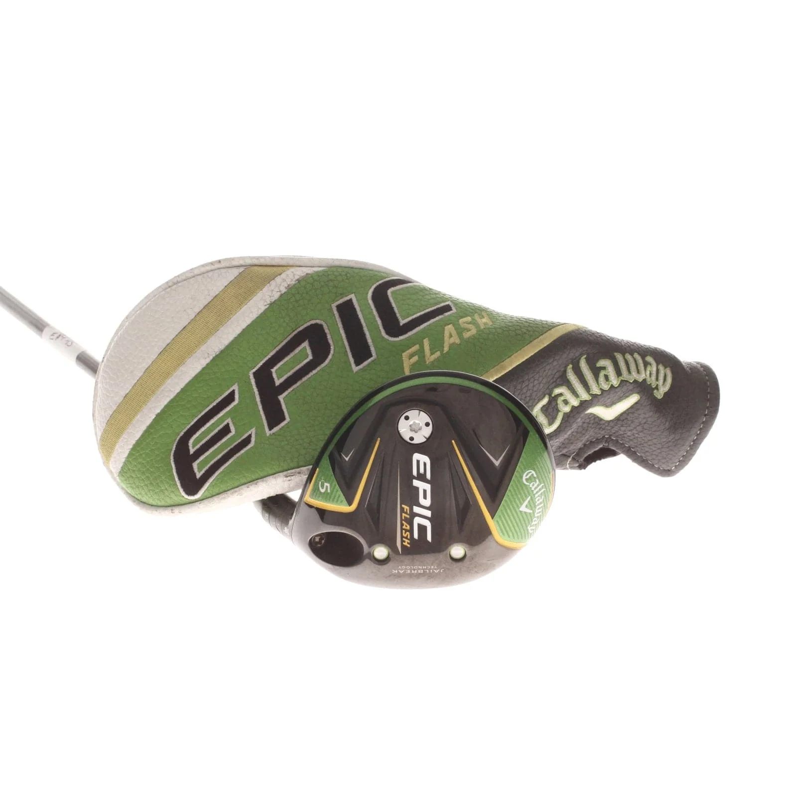 Callaway Epic Flash Graphite Mens Right Hand Fairway 5 Wood 18* Regular - Aldila Rogue Max 65