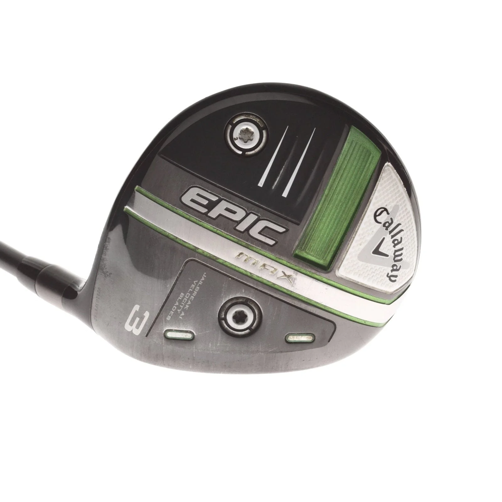 Callaway Epic Max Graphite Mens Right Hand Fairway 3 Wood 15* Regular - Hzrdus Smoke im10 green - Image 2