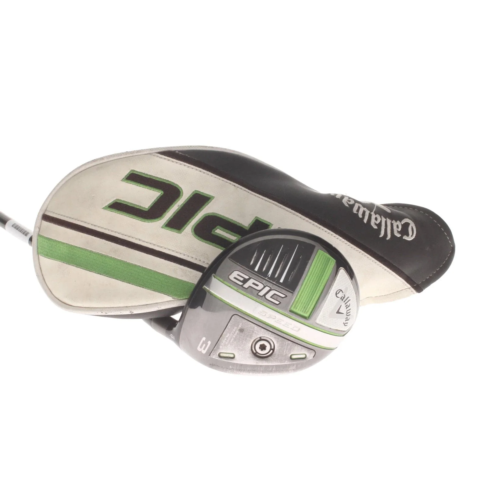 Callaway Epic Speed Graphite Mens Right Hand Fairway 3 Wood 15* Stiff - HZRDUS Smoke iM10 6.0 60g