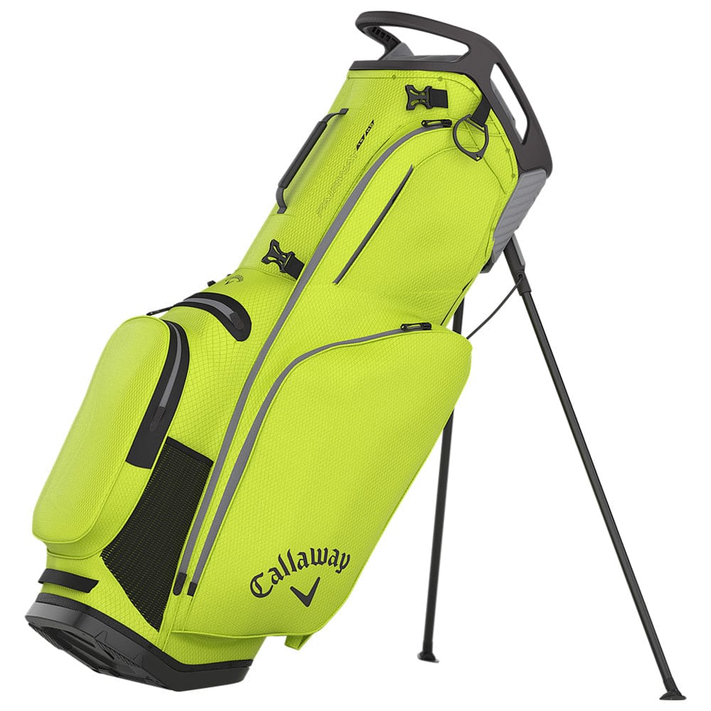 Callaway Fairway 14 HD Waterproof Stand Bag - Fluorescent Yellow - Image 3