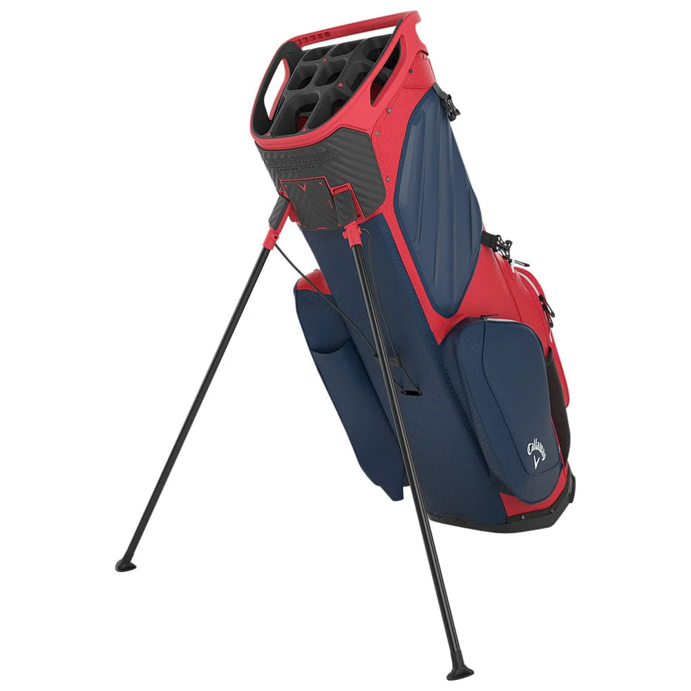 Callaway Fairway 14 HD Waterproof Stand Bag - Red/White/Navy - Image 3