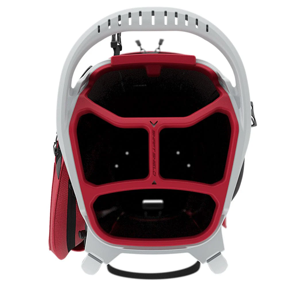Callaway Fairway C Stand Bag - Silver/Cardinal - Image 2
