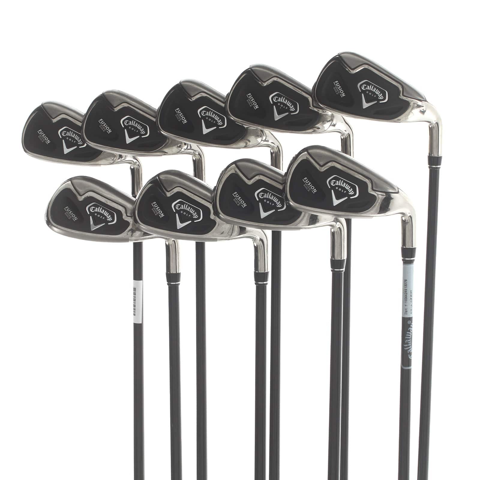 Callaway Fusion Wide Sole Graphite Mens Right Hand Irons 3-SW Stiff - Callaway 75g