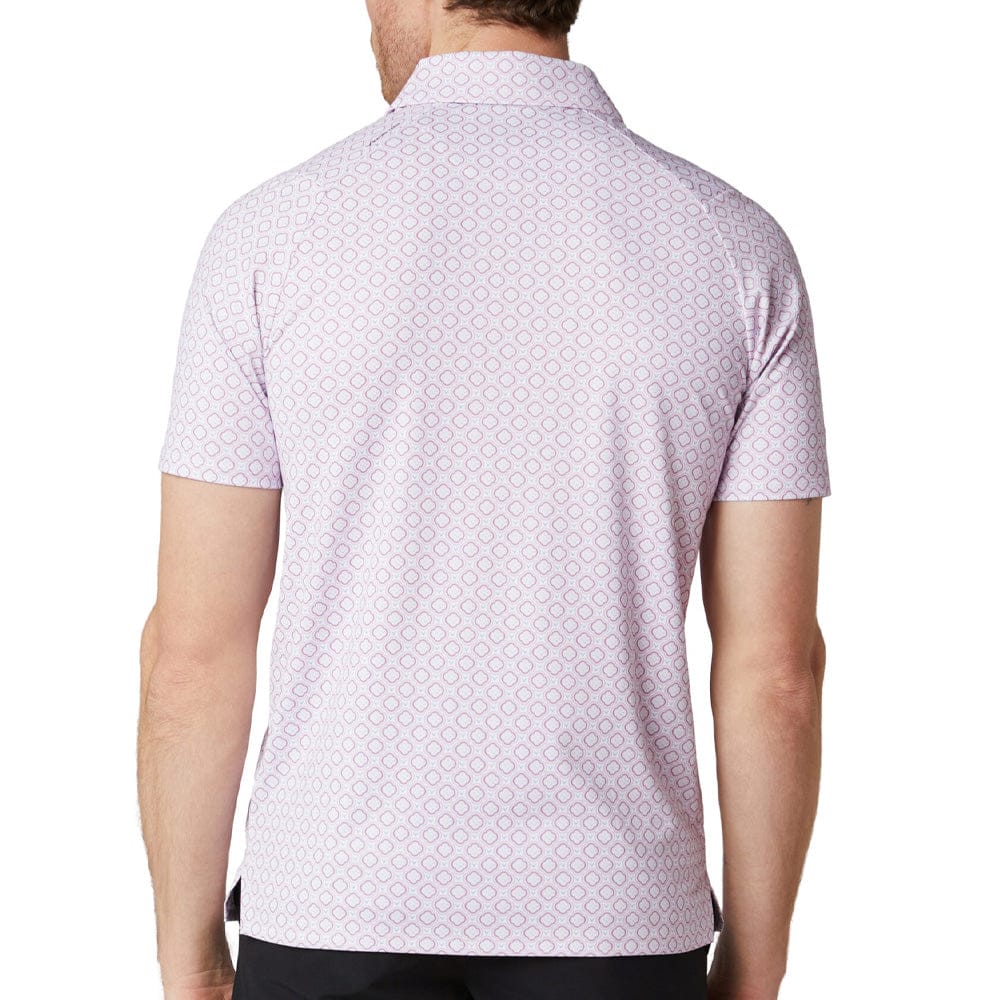 Callaway Golf Club Print Polo Shirt - Bright White - Image 4