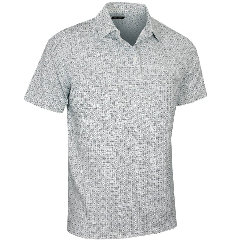 Callaway Golf Foulard Printed Polo Shirt - Bright White