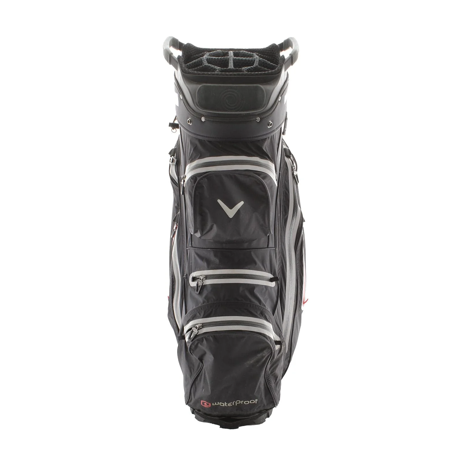 Callaway Hyper Dry 15 Cart Bag - Black/White/Red - Image 4