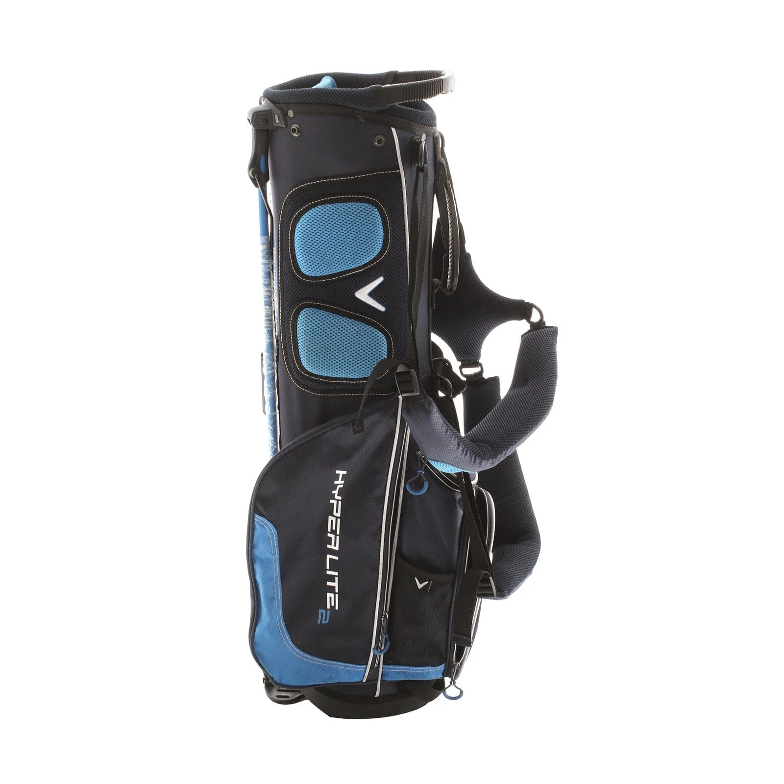 Callaway Hyperlite 2 Stand Bag - Light Blue/Blue/White - Image 4