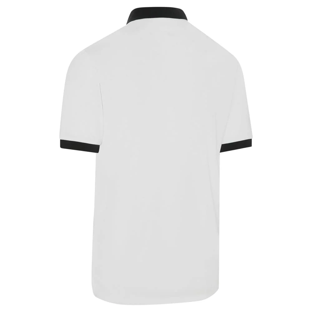 Callaway Legacy Collection Blocked Logo Collar Polo Shirt - Bright White - Image 2