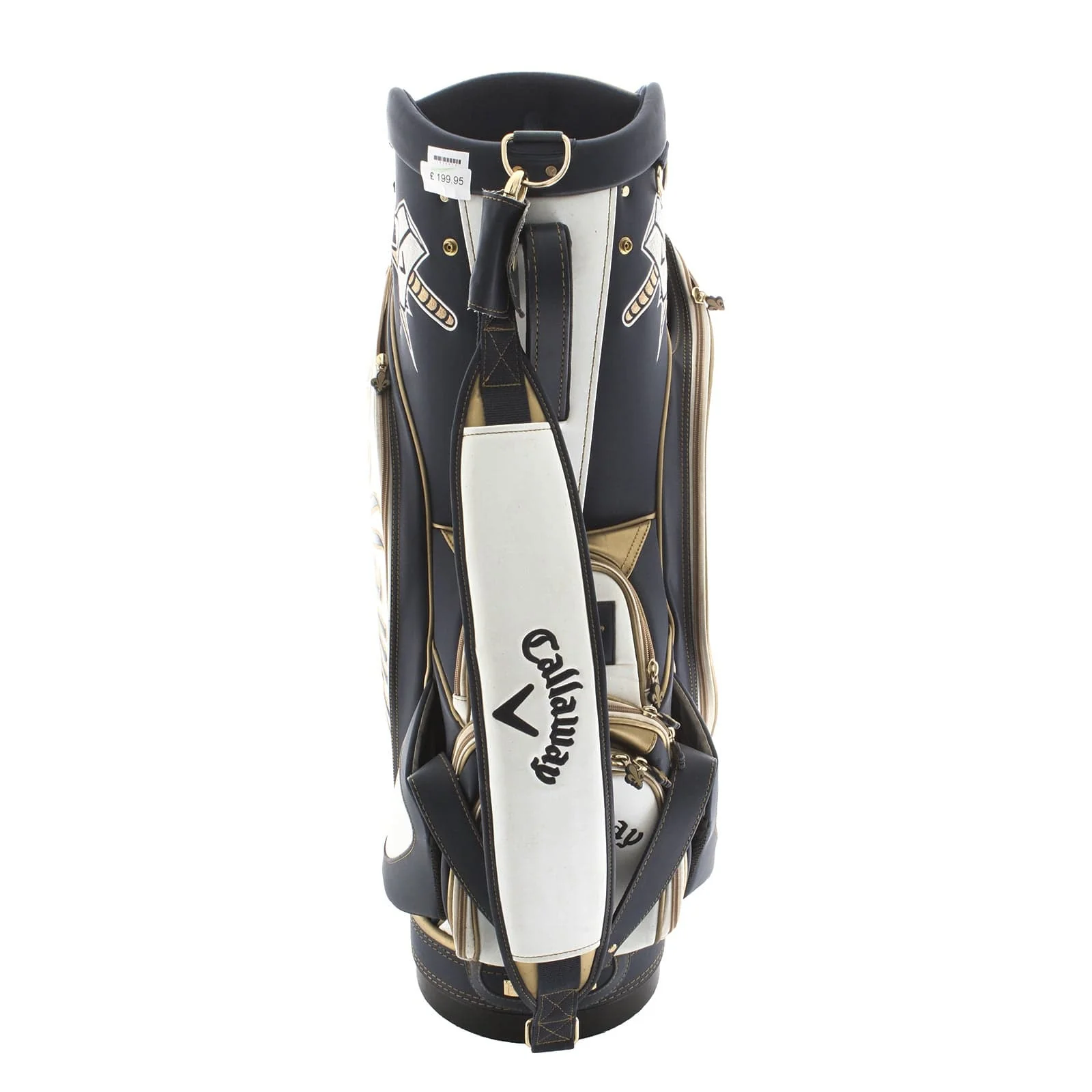 Callaway LTD Edition Tour Bag Tour Bag - Blue/White/Gold - Image 4
