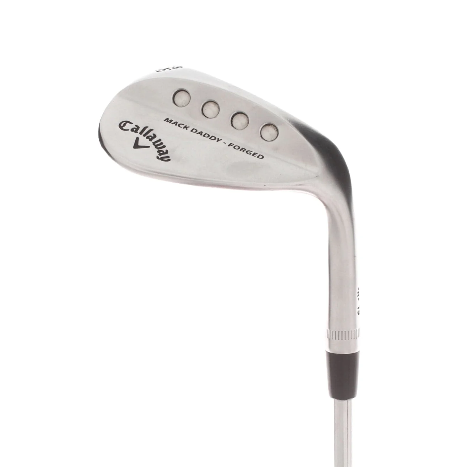 Callaway Mack Daddy Forged Steel Mens Right Hand Lob Wedge 58* 10 Bounce Wedge - Dynamic Gold Mid 115