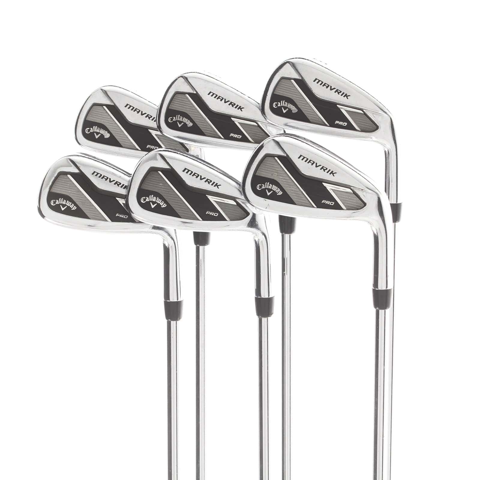 Callaway Mavrik Pro Steel Mens Right Hand Irons 5-PW - True Temper Elevate
